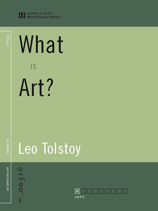 Cover image for What is Art? (World Digital Library Edition)
